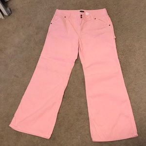 J. Crew Size 16 Pink Corduroy Pants